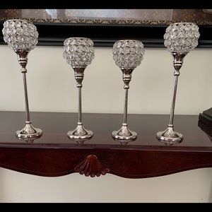 4 candle holders